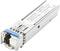 Un module SFP portant l'inscription 'Digitus'. Il possède un boîtier métallique et est destiné aux connexions réseau.