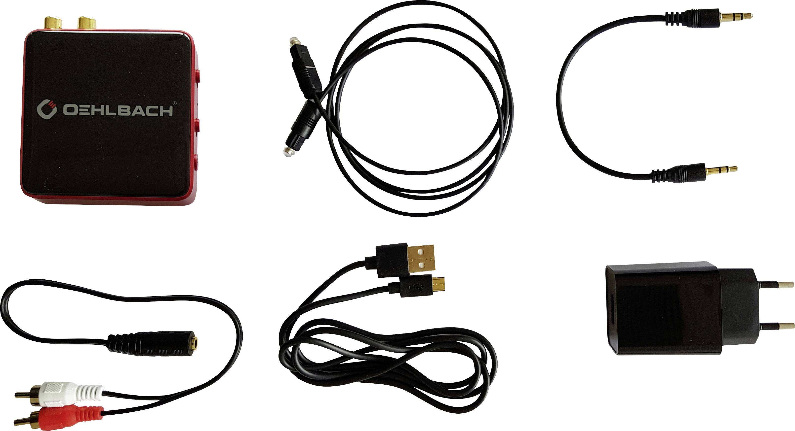 Oehlbach BTR Evolution 5.1 Emetteur/récepteur de musique Bluetooth® Version Bluetooth: 5.1 10 m technologie AptX-2