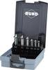RUKO ULTIMATECUT 102790RO Jeu de fraises coniques 6 pièces 6.3 mm, 8.3 mm, 10.4 mm, 12.4 mm, 16.5 mm, 20.5 mm HSS manche conique 1 pc(s)