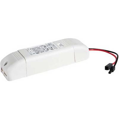 Un appareil électrique blanc avec un câble et une fiche à son extrémité. L'appareil porte une étiquette avec une inscription technique.