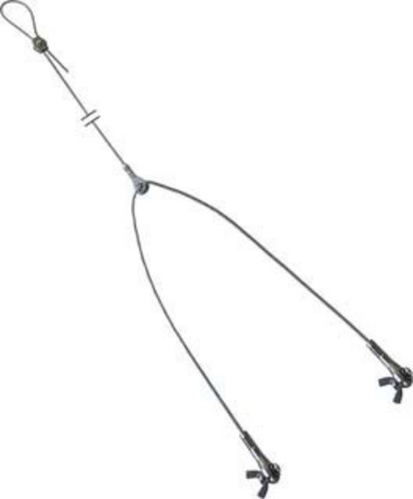 ESYLUX DROP PROTECTION EQ10121616 Kit de fixation     acier inoxydable
