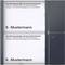 Supports de marquage disponibles auprès de votre artisan spécialisé. Ou chez S. Siedle & Söhne, Service Marketing, BP 1155, 78120 Furtwangen, Tél. : 07723 63-354.<br><br>K. Mustermann