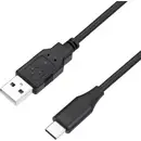 Perixx Câble USB USB 2.0 USB-A mâle, USB-C® mâle 1.00 m noir gaine en PVC 11796