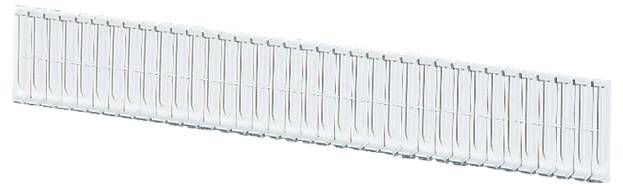 Hensel 9804286 Bandes de recouvrement plastique gris 1 pc(s)