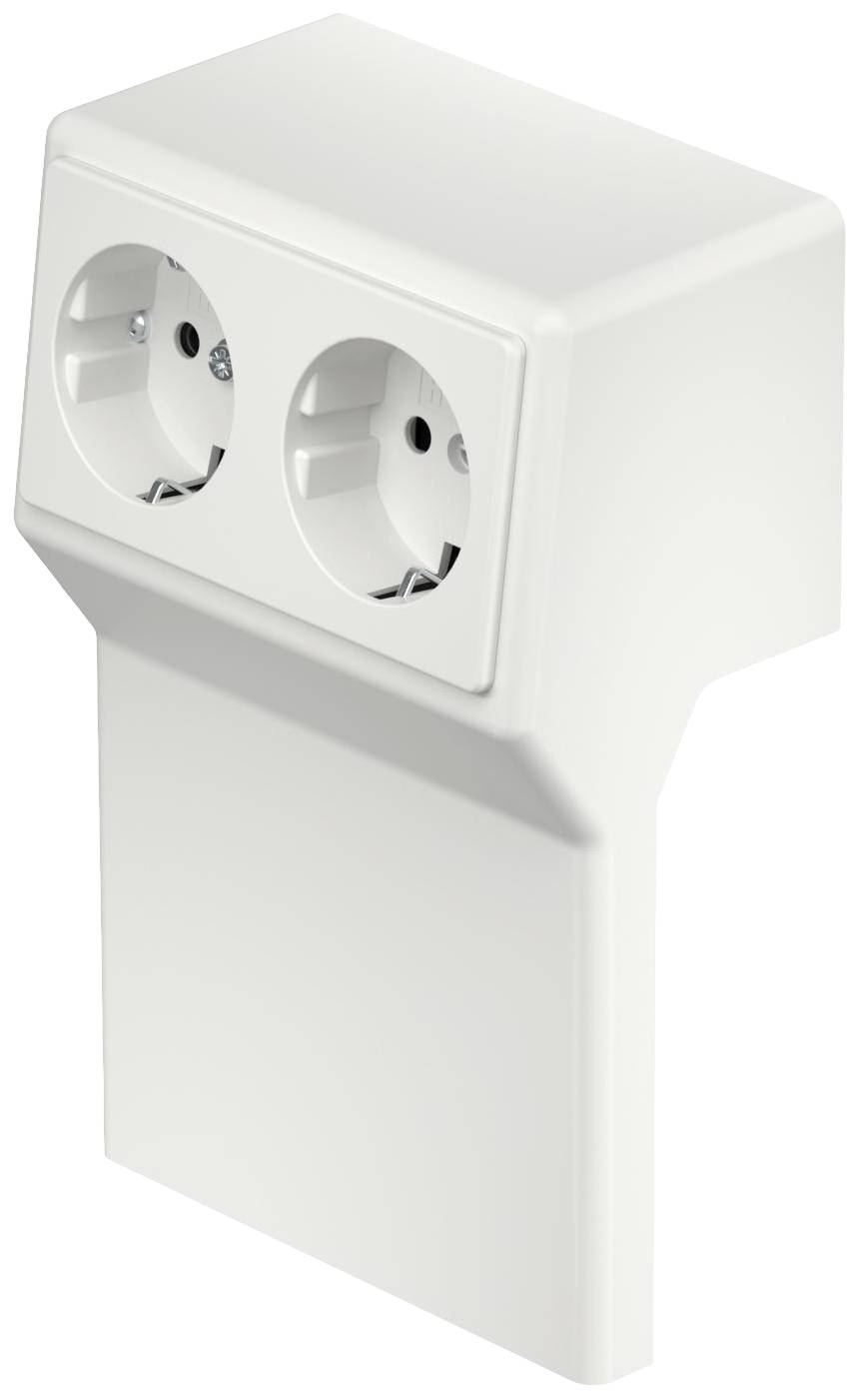 6132171 Accessoire de plinthe électrique RD 2GT40105 rws mécanisme de prise électrique blanc pur 1 pc(s)
