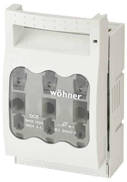 Hensel 6600229 Interrupteur-sectionneur à fusible 3 pôles 128 A 690 V 1 pc(s)