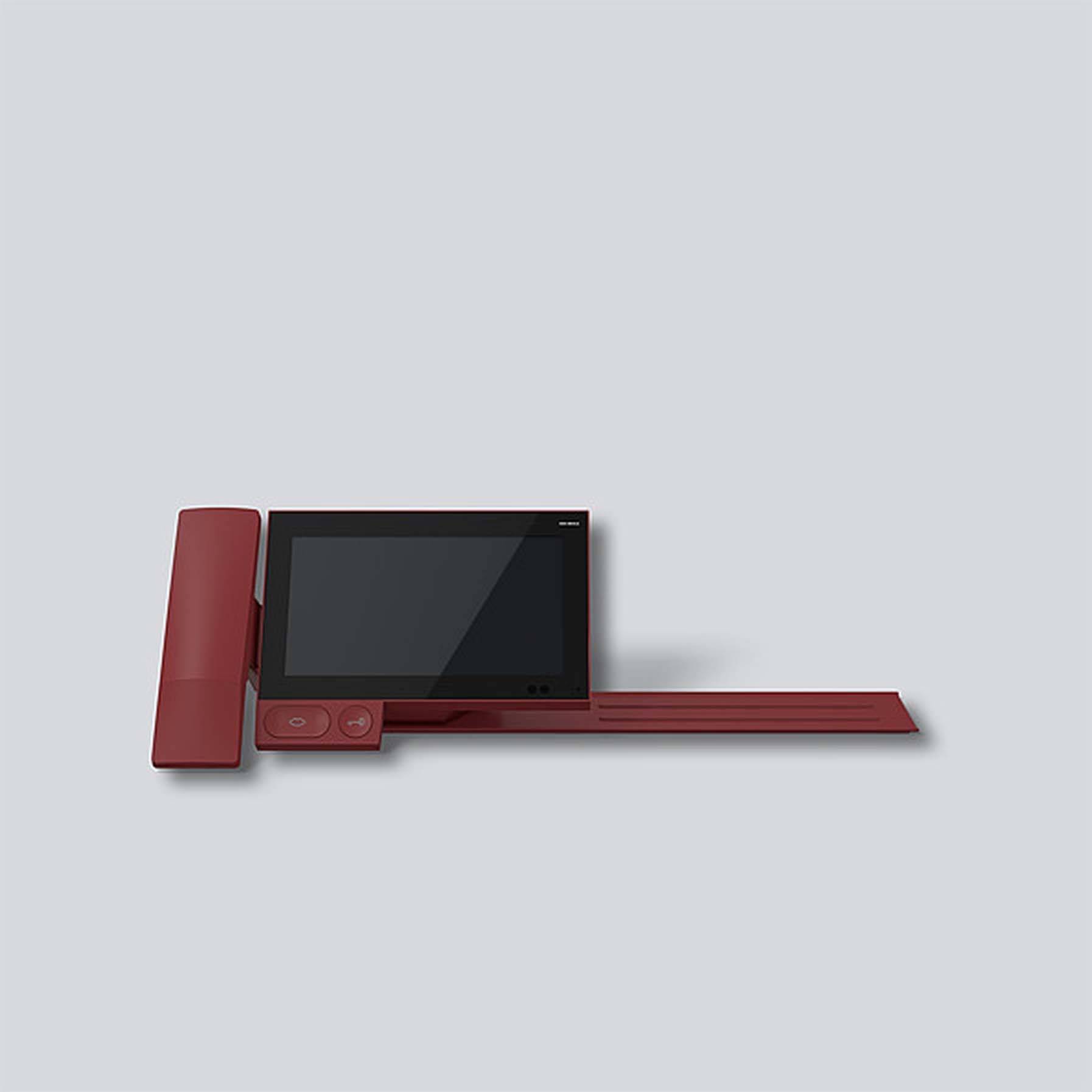 Siedle A 180-21 R Interphone vidéo IP Ethernet rouge