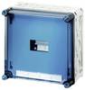 Hensel 2000026 Mi 1281 Coffret de distribution montage apparent (en saillie) Nombre de divisions = 6 Nbr de rangées = 1 Contenu 1 pc(s)