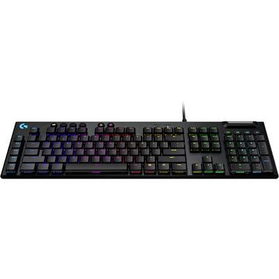 Logitech Gaming G815 LIGHTSPEED filaire Clavier de gaming anglais US,  QWERTY noir – Conrad Electronic Suisse