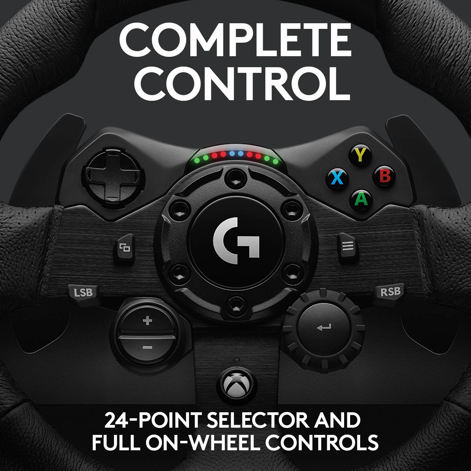 Logitech Gaming G923 Volant USB PC, Xbox One S, Xbox Series X, Xbox One noir-11