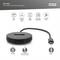 Station d'accueil Digitus, modèle DA-71547, pour M.2 NVMe/SATA. Avec USB-C, prenant en charge 10 Gbps, plug-and-play, débit de transfert maximal.