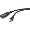 Renkforce Câble USB USB 3.2 Gen1 USB-A mâle, USB-A femelle 5.00 m noir RF-4598344