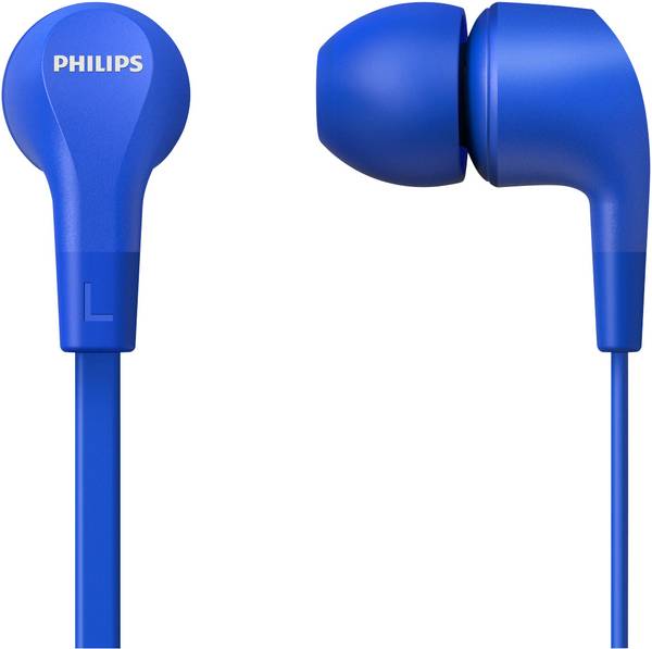 Philips E1105BL Écouteurs intra-auriculaires filaire bleu volume réglable