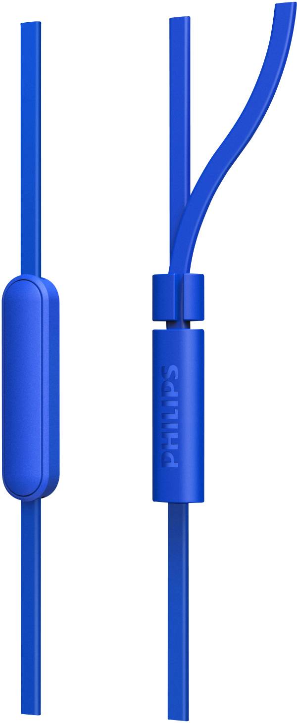 Philips E1105BL Écouteurs intra-auriculaires filaire bleu volume réglable-2