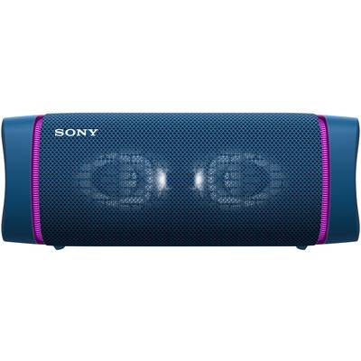 Sony SRS-XB33 Enceinte Bluetooth étanche à l'eau, fonction mains libres, étanche à la poussière, NFC bleu