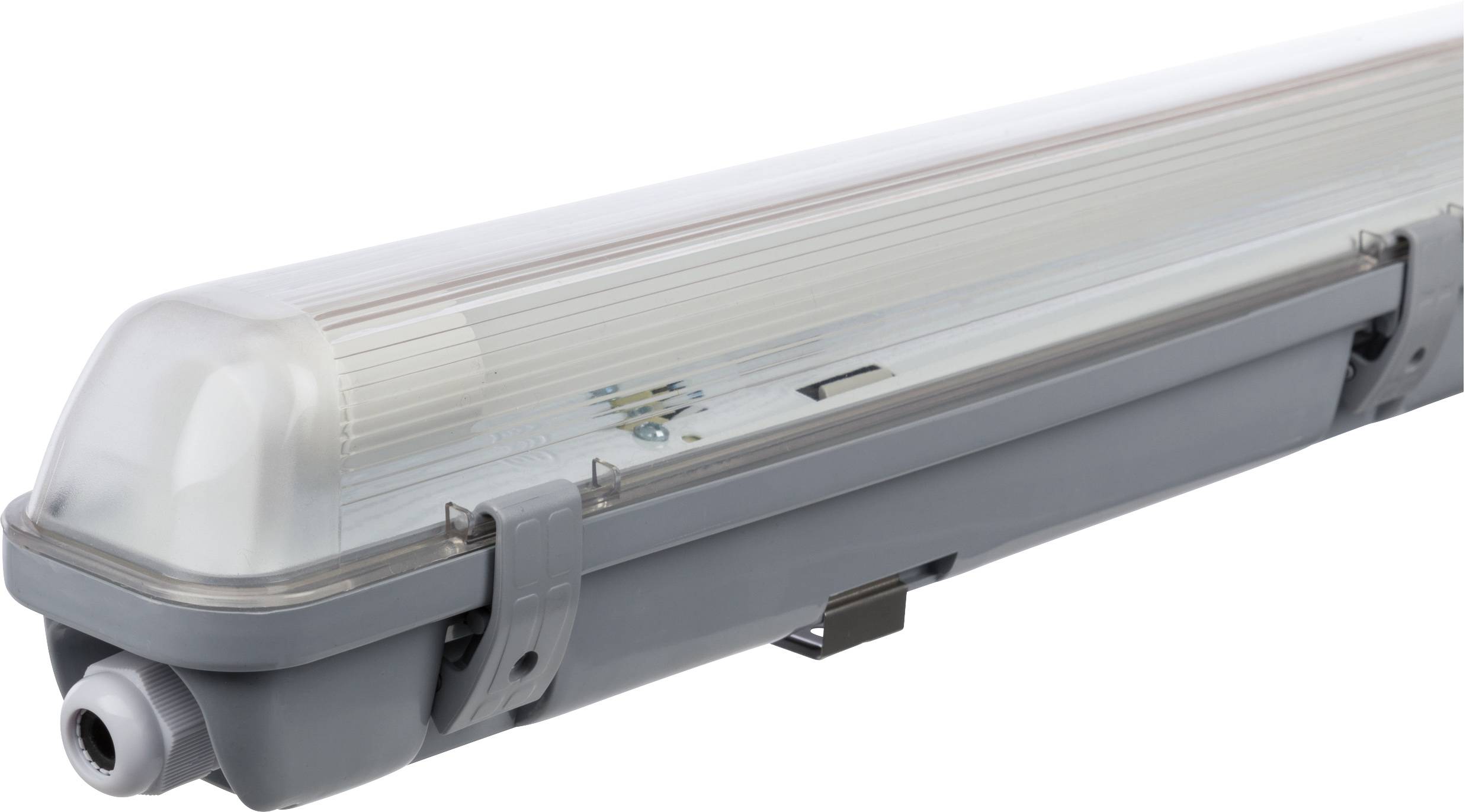 Luminaire à LED étanche Müller-Licht Aqua-Promo 1/60 grey Gen. 6 LED G13 10 W blanc neutre