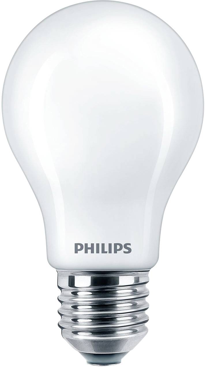Une ampoule blanche portant l'inscription 'PHILIPS'.