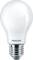 Une ampoule de marque Philips, forme classique, blanc brillant, pour éclairage général.