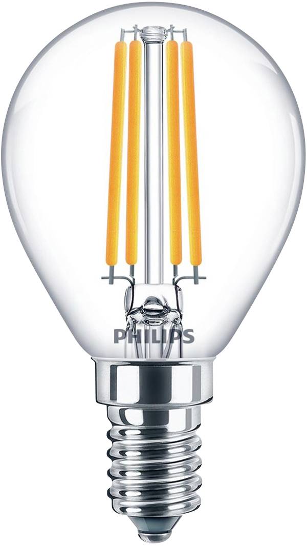 Philips LED 76233900 LED CEE E (A - G) E14 6.5 W = 60 W blanc froid (Ø x L) 4.5 cm x 8 cm 1 pc(s)