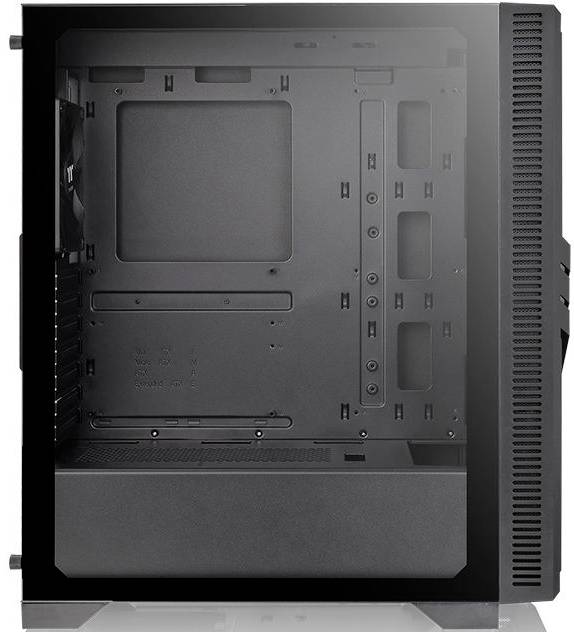 Thermaltake Versa T35 TG RGB Tour midi Boîtier PC noir 1 ventilateur pré-installé, fenêtre latérale, filtre anti-poussiè-3
