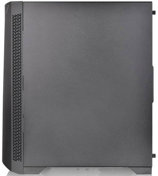 Thermaltake H350 TG RGB Tour midi Boîtier PC noir 1 ventilateur pré-installé, fenêtre latérale, filtre anti-poussière-3