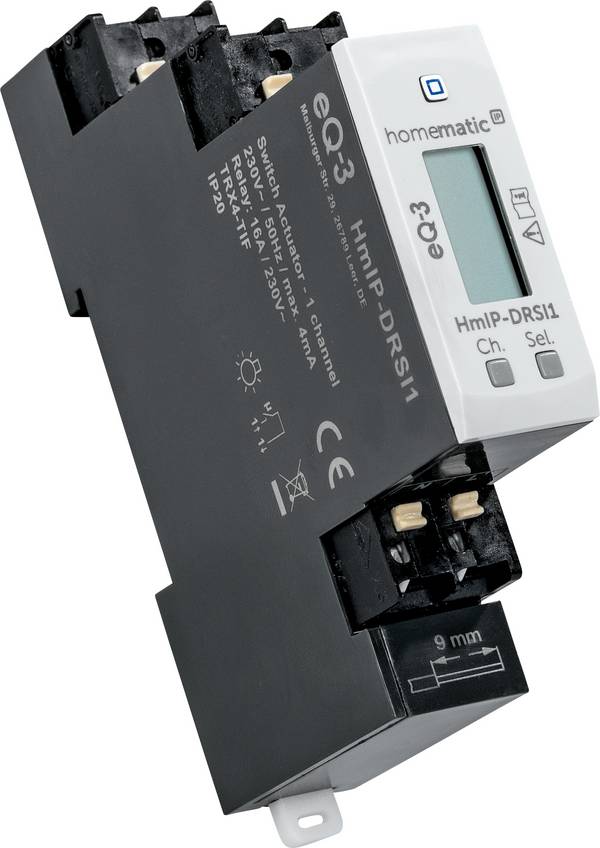 Homematic IP  Actionneur de commutation   HmIP-DRSI1