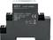 Boîtier de commutation gris, actionneur avec inscription 'eQ-3 HmIP-DRSI1'. Caractéristiques de tension (230V/50Hz), courant (max. 4mA), relais (16A/230V).