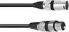 Omnitronic 30220405 XLR Câble de liaison [1x XLR mâle 3 pôles - 1x XLR femelle 3 pôles] 1.00 m noir