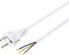 Sygonix SY-5043502 alimentation Câble de raccordement blanc 1.50 m