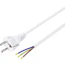 Sygonix SY-5043502 alimentation Câble de raccordement blanc 1.50 m