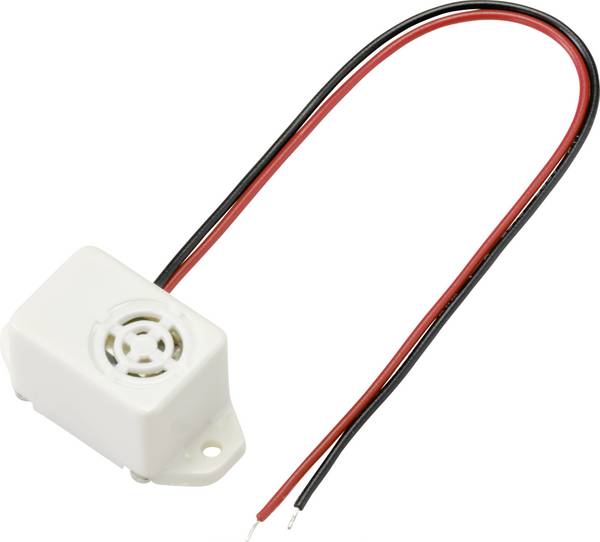 TRU COMPONENTS TC-9201564 Buzzer miniature Bruit généré: 75 dB  Tension: 9 V/DC son continu 1 pc(s)