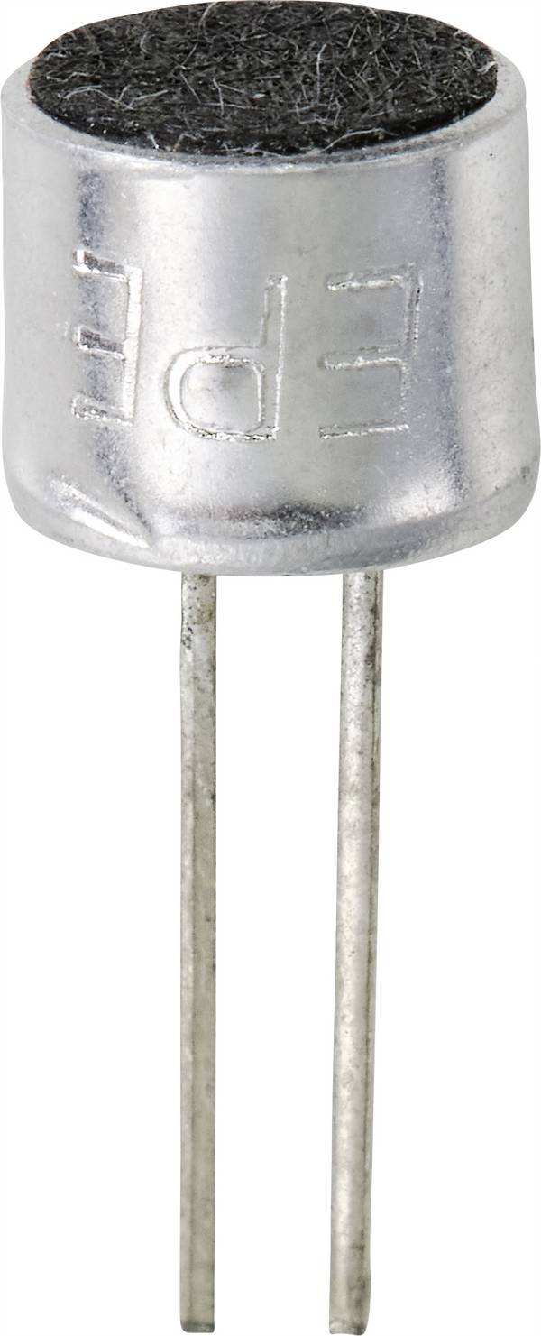 TRU COMPONENTS TC-9202048 Capsule micro 4.5 - 10 V/DC Plage de fréquence=100 Hz - 10000 Hz