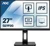 Moniteur LCD AOC Q27P2Q CEE F (A - G) 68.6 cm 27 pouces 2560 x 1440 pixels 16:9 4 ms prise casque, Audio-Line-in IPS LED
