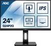 Moniteur LCD AOC Q24P2Q CEE E (A - G) 60.5 cm 23.8 pouces 2560 x 1440 pixels 16:9 4 ms prise casque, Audio-Line-in IPS LED