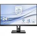Moniteur LCD Philips Monitore 245B1 CEE E (A - G) 61 cm 24 pouces 2560 x 1440 pixels 16:9 4 ms prise casque IPS LED