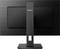 Un moniteur noir Philips, vu de dos. Un socle rectangulaire supporte l'écran ; le logo de l'entreprise 'PHILIPS' est situé en haut du support.