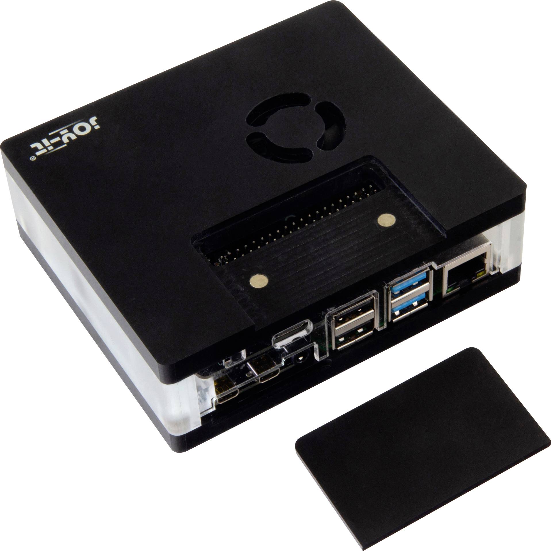 Joy-it Mediastation-Kit Raspberry Pi® 4 B 4 GB 4 x 1.5 GHz avec boîtier, avec alimentation, avec câble HDMI, avec Noobs -4