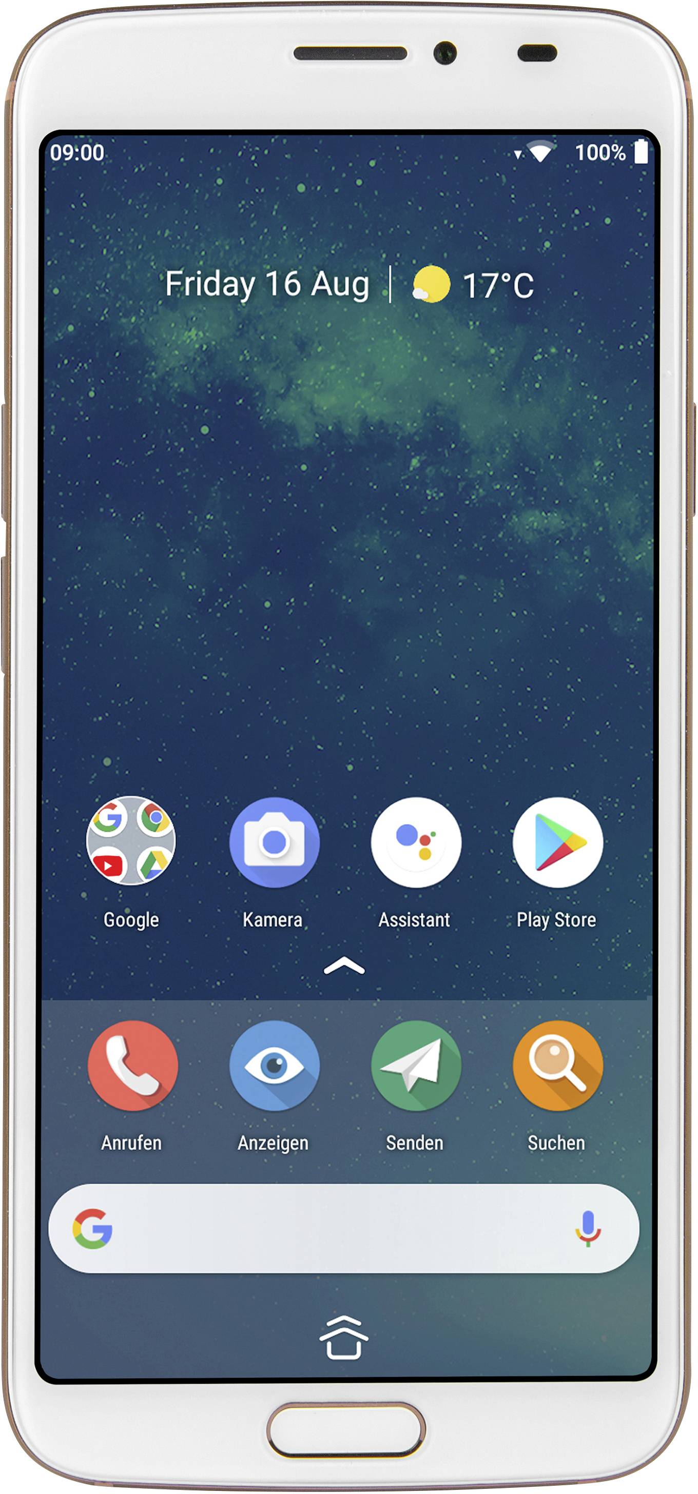 doro 8080 Smartphone pour séniors 32 GB 14.5 cm (5.7 pouces) blanc Android™ 9.0-7
