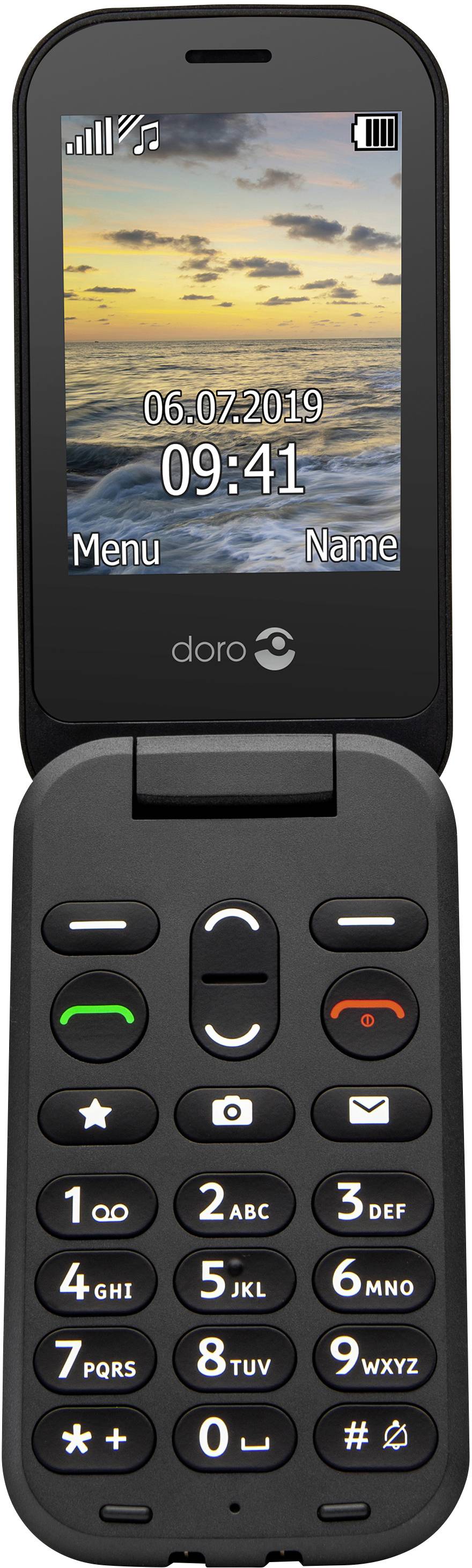 doro 6040 Téléphone portable pour séniors noir-9