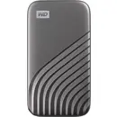 WD My Passport 500 GB Disque dur externe SSD 2,5" USB-C® gris WDBAGF5000AGY-WESN