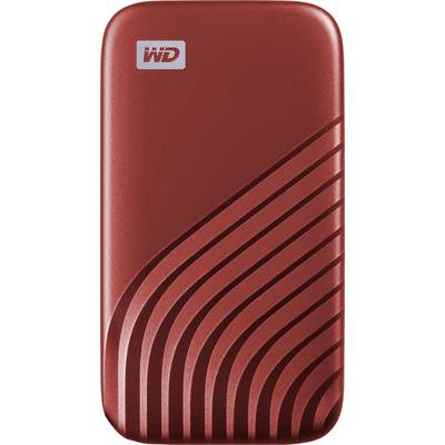 WD My Passport 2 TB Disque dur externe SSD 2,5" USB-C® rouge  WDBAGF0020BRD-WESN