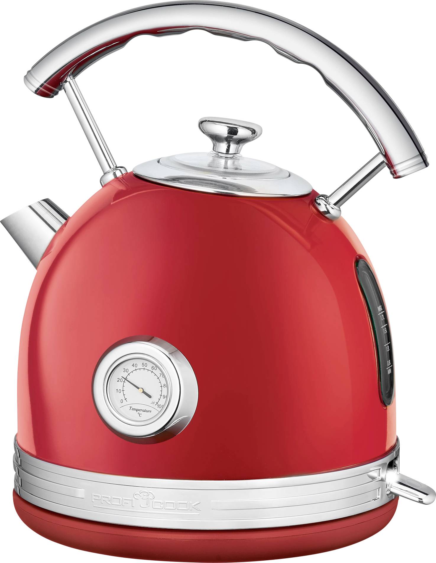 Profi Cook PC-WKS 1192 Bouilloire rouge Contenance: 1.7 l