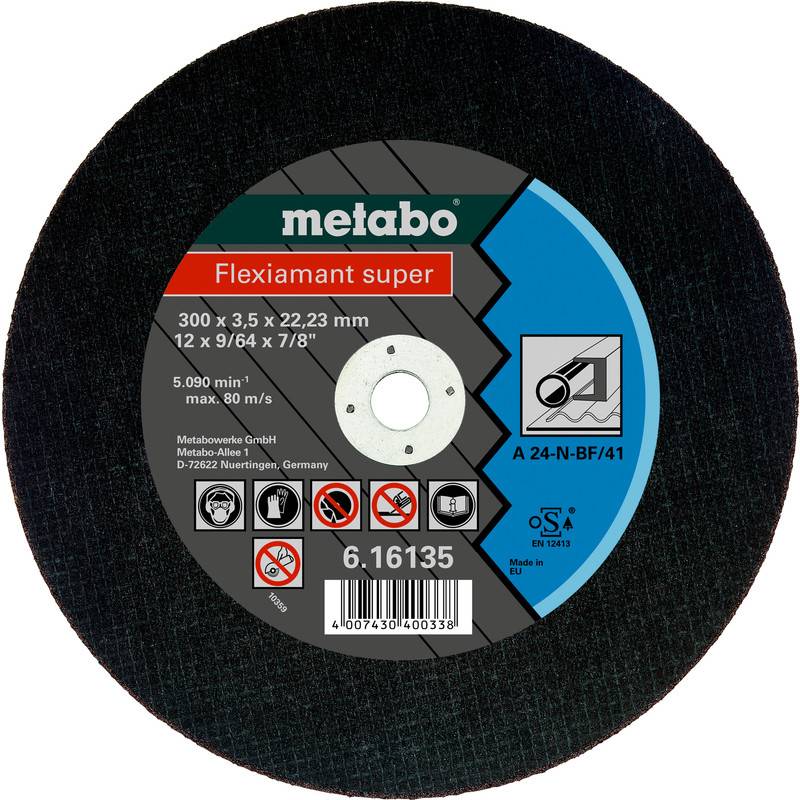 Metabo 616135000 Disque à tronçonner 300 mm 10 pc(s) acier