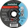 Metabo 616198000 Disque à ébarber à moyeu déporté Diamètre 125 mm Ø de perçage 22.23 mm INOX 10 pc(s)