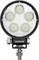 Lampe de travail LED ronde OSRAM avec cinq lampes et fond réfléchissant argenté, adaptée aux applications automobiles.