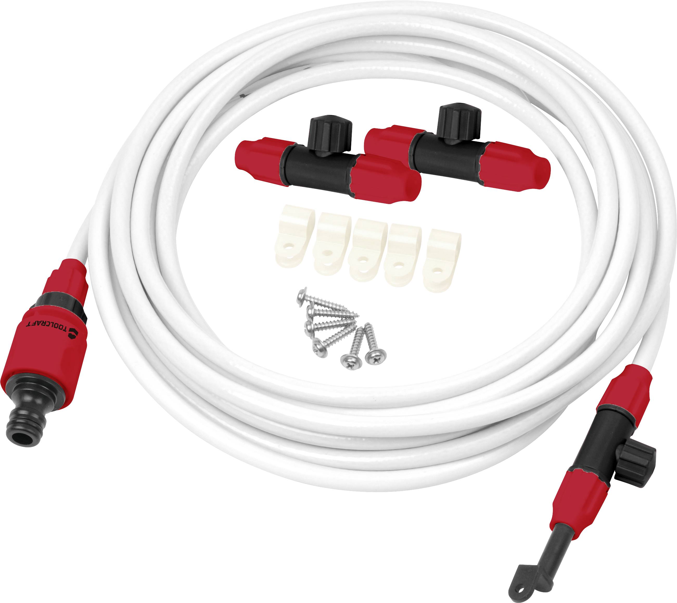 TOOLCRAFT 2302370 Kit de pulvérisation / refroidissement d'air Set d'arrosage 6 m
