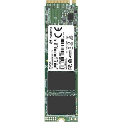 Étiquette de la marque Transcend pour SSD M.2, numéro de modèle et capacité. Contient les symboles de certification CE et FCC.