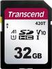 Transcend TS32GSDC420T Carte SD industriel 32 GB v30 Video Speed Class