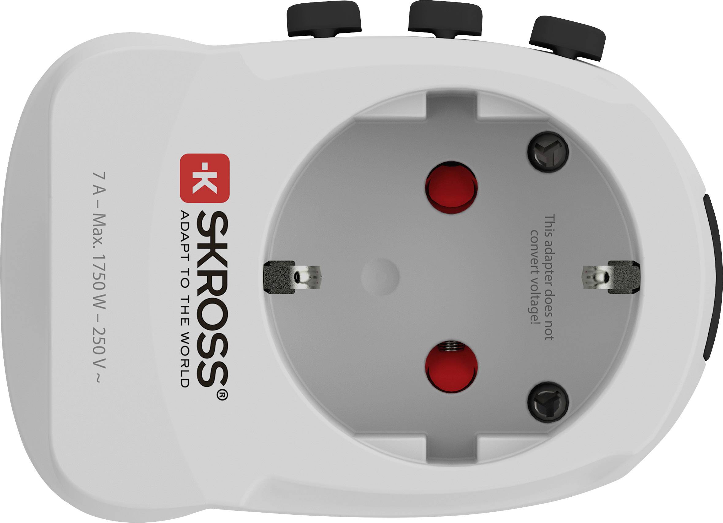 Skross 1302462 Adaptateur de voyage PRO Light USB (AC)-3