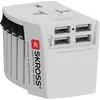 Skross 1302961 Adaptateur de voyage MUV USB (4xA)